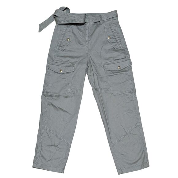 J. Crew Belted AE319 High rise Relaxed fit military pant size 0 - Picture 1 of 11